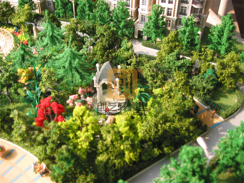 房地產沙盤模型制作過程中如何鋪貼地面?